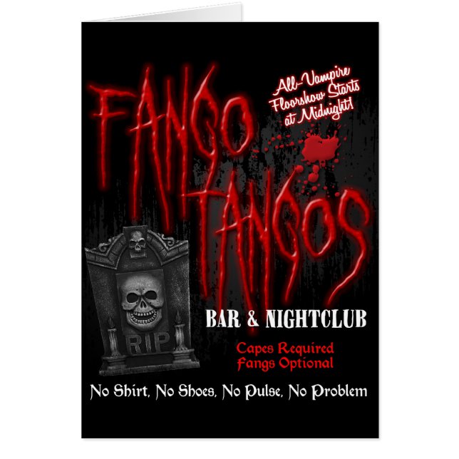 Fango Tangos Vampire Nightclub (Voorkant)