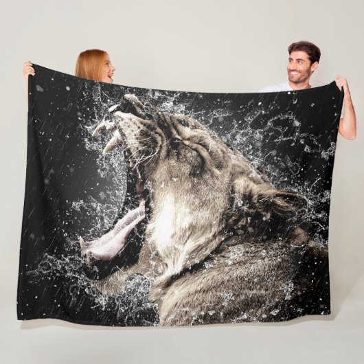 FANGS FLEECE DEKEN (In situ)