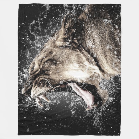 FANGS FLEECE DEKEN (Voorkant)