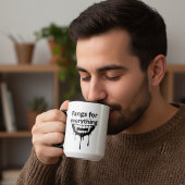 Fangs for Everything Mug | Vampire Teeth Halloween Mok