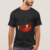 Fangs Halloween tshirt (Voorkant)