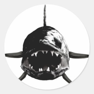 Fangs Ronde Sticker
