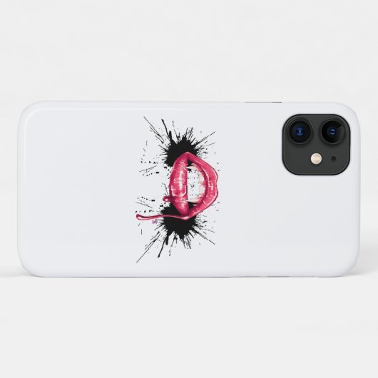 Fangs Splash Case-Mate iPhone Case (Achterkant (horizontaal))