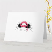 Fangs Splash Kaart (Gele Bloem)