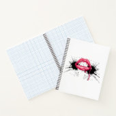 Fangs Splash Notitieboek (Binnen)