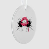 Fangs Splash Ornament (voorkant)