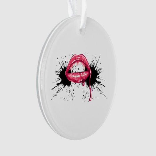 Fangs Splash Ornament (voorkant)