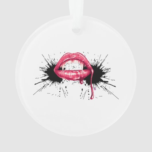 Fangs Splash Ornament (achterkant)
