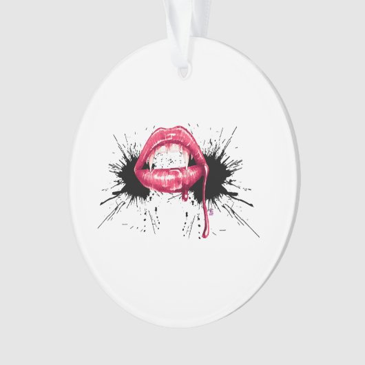 Fangs Splash Ornament (voorkant)