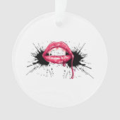 Fangs Splash Ornament (voorkant)