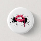 Fangs Splash Ronde Button 3,2 Cm (Voorkant)