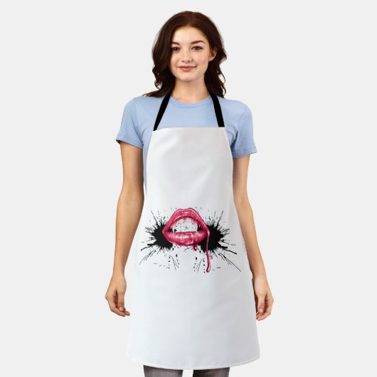 Fangs Splash Schort (Gedragen)