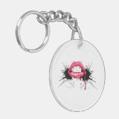 Fangs Splash Sleutelhanger (Voorkant Links)