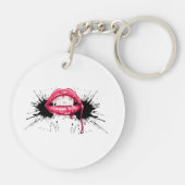 Fangs Splash Sleutelhanger (Achterkant)