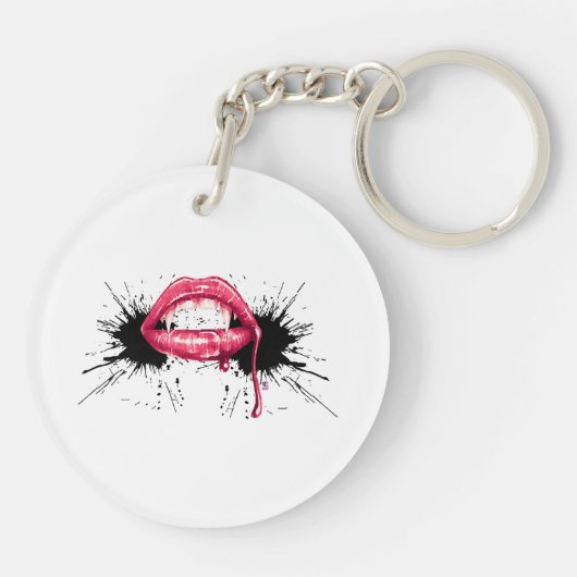 Fangs Splash Sleutelhanger (Achterkant)