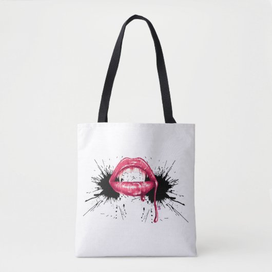 Fangs Splash Tote Bag (Voorkant)
