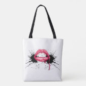Fangs Splash Tote Bag (Achterkant)