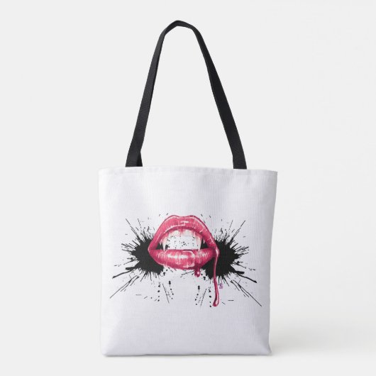 Fangs Splash Tote Bag (Achterkant)