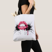 Fangs Splash Tote Bag (Dichtbij)