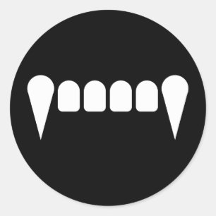 Fangs Sticker