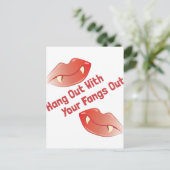 Fangs uit briefkaart (Staand voorkant)