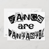 Fangs zijn fantastisch briefkaart (Voorkant / Achterkant)