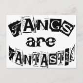 Fangs zijn fantastisch briefkaart (Voorkant)