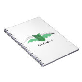 Fangtastic Green Bat Notitieboek (Rechterzijde)