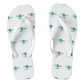 Fangtastic Green Bat Teenslippers (Voetbed)