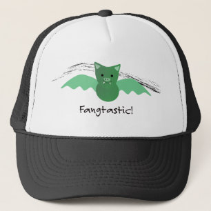 Fangtastic Green Bat Trucker Pet