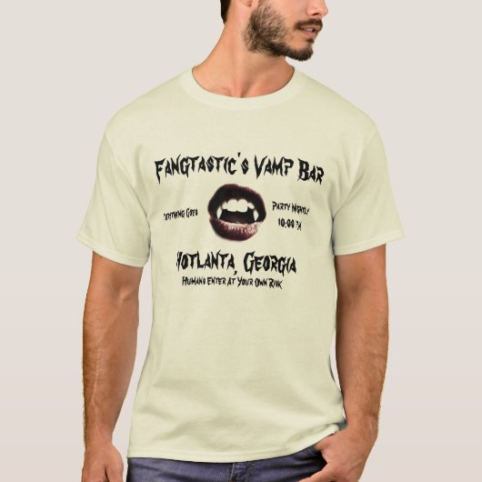 Fangtastische dampstang t-shirt (Voorkant)