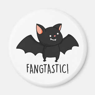 Fangtastische grappige Halloween-spreuk  Magneet