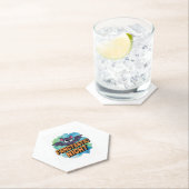 Fangtastische nacht kartonnen onderzetters (Insitu)