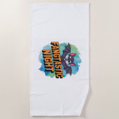 Fangtastische nacht strandlaken (Voorkant)