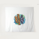 Fangtastische nacht wandkleed (Voorkant (horizontaal))