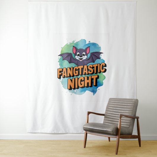 Fangtastische nacht wandkleed (In situ)