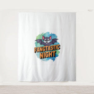 Fangtastische nacht wandkleed