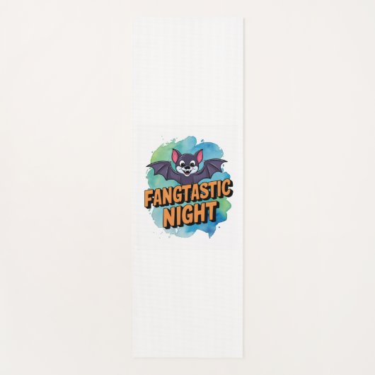 Fangtastische nacht yogamat (Voorkant)