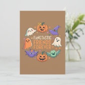 FANGTASTISCHE VRIENDEN VOOR ALTJD  KAART (Staand voorkant)