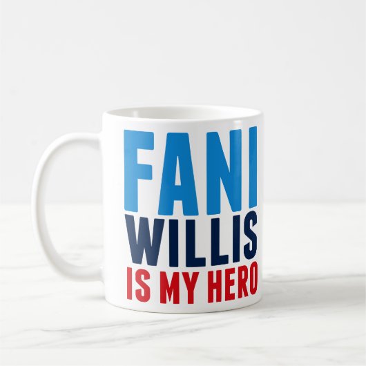 Fani Willis is mijn held Koffiemok (Links)