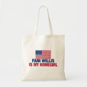 Fani Willis is mijn huismeisje Tote Bag (Voorkant)