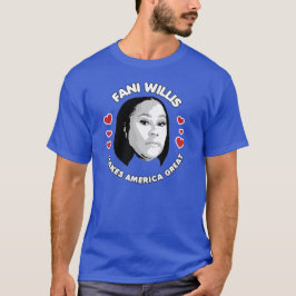 Fani Willis maakt Amerika geweldig T-shirt