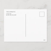 Fanical Photo Holida Merry KerstGold Winter Feestdagenkaart (Achterkant)