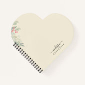 Fanische feestdag met kerstarode kersen notitieboek (Voorkant)