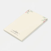 Fanische feestdag met kerstarode kersen post-it® notes (Schuin)