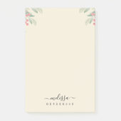 Fanische feestdag met kerstarode kersen post-it® notes (Voorkant)