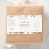 Fanische Floral Ingrediënten Gold White Labels (Insitu)