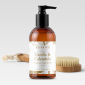 Fanische Floral Ingrediënten Gold White Labels