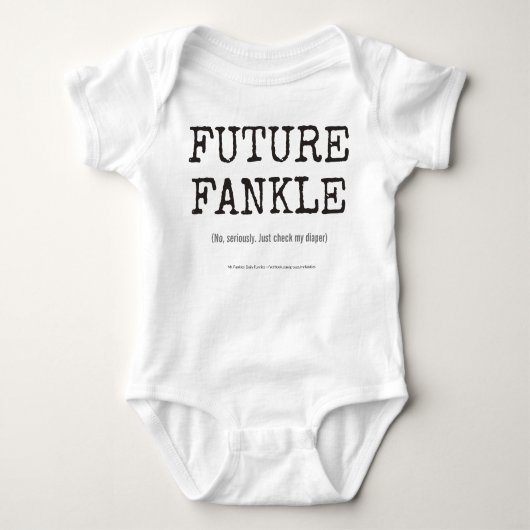 Fankles Baby Romper (Voorkant)