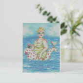 Fanni doet Flamborough Briefkaart (Staand voorkant)